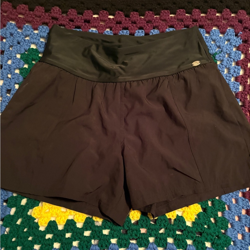 Black Women's swim Shorts